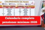 Calendario completo pensiones mínimas 2026: fechas de ingreso y subidas automáticas
