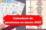 Calendario de pensiones en marzo 2026: cuándo recibirás tu apoyo